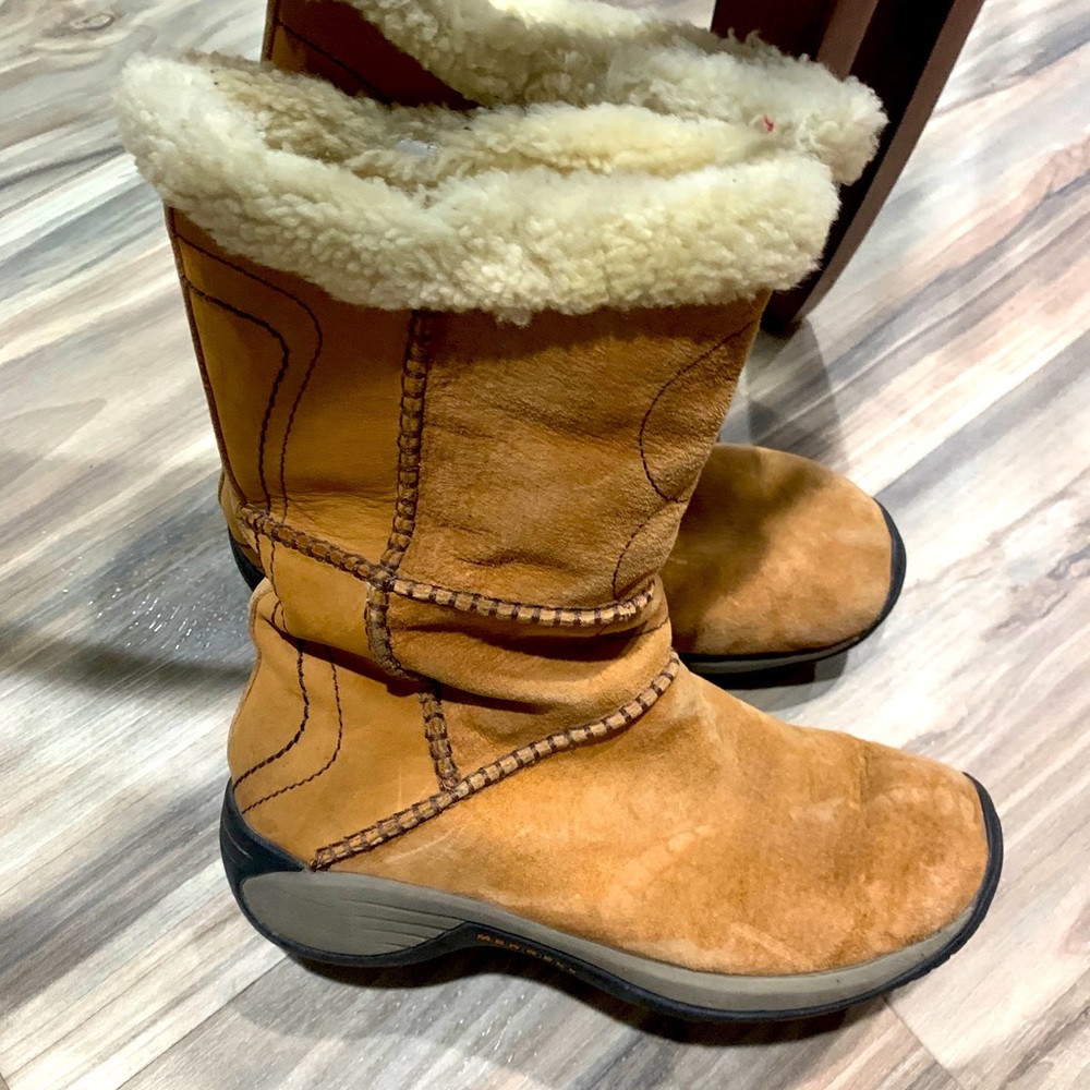 Merrell encore peak snow boots 8